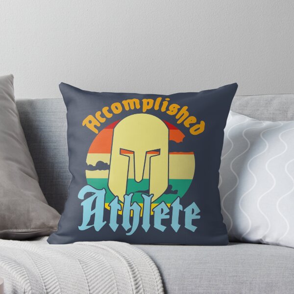 Item preview, Accomplished Athlete - Helmet and Sunset Sky designed and sold by Chubuter.