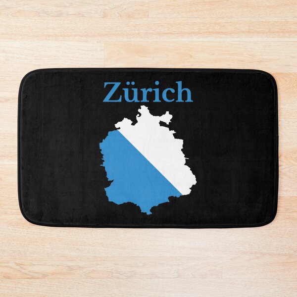 Item preview, Zurich Canton Map Flag, Switzerland designed and sold by marosharaf.
