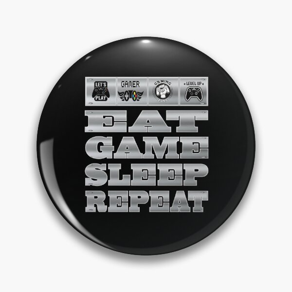 Item preview, Eat Game Sleep Repeat Video Gaming PC Gamer Gifts designed and sold by angy2017.