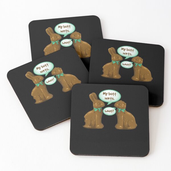 Item preview, Funny Easter Chocolate Bunny Friends designed and sold by klawiter86322.