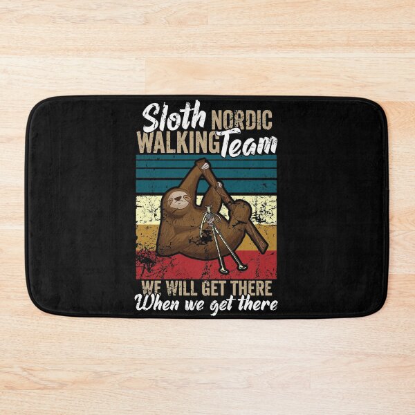 Item preview, Sloth nordic walking team designed and sold by noahs-shop.