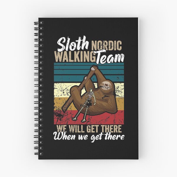 Item preview, Sloth nordic walking team designed and sold by noahs-shop.