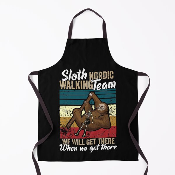 Item preview, Sloth nordic walking team designed and sold by noahs-shop.