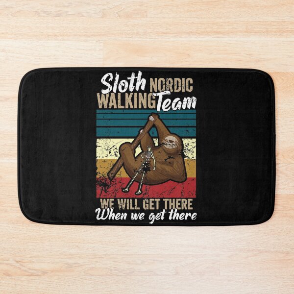 Item preview, Sloth nordic walking team designed and sold by noahs-shop.