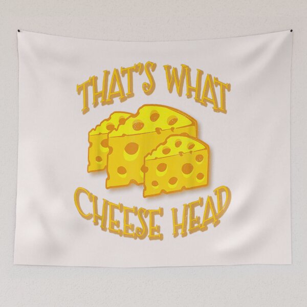 Item preview, That's What Cheese Head Green and 'Gold She Said Quote designed and sold by Lukifo-Caster.