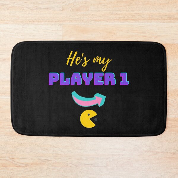 Item preview, He's My Player 1 Gamer Valentine designed and sold by JEL-Designs.