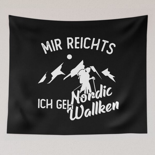 Artikelvorschau, Mir reichts ich geh nordic walken entworfen und verkauft von noahs-shop.