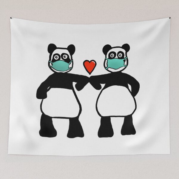 Item preview, Panda Elbow Bump designed and sold by Quick Brown Fox Canada.