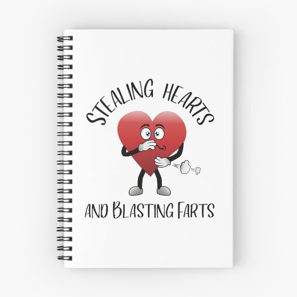 Item preview, Stealing hearts and blasting farts designed and sold by Rhonda Hanrahan.