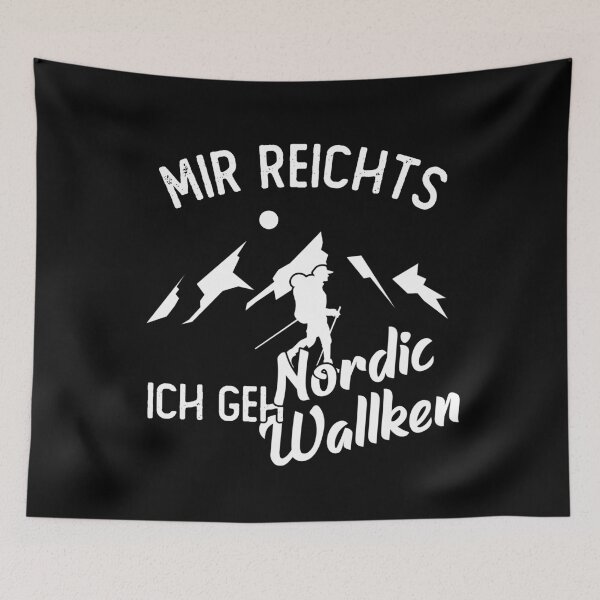 Artikelvorschau, Mir reichts ich geh nordic walken entworfen und verkauft von noahs-shop.
