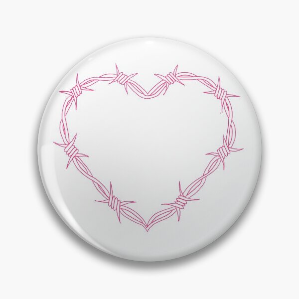 Item preview, barbed wire heart  designed and sold by bailey creson.