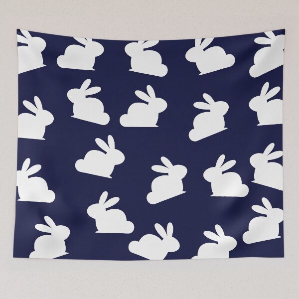 Item preview, Easter Rabbit Black T-Shirt designed and sold by DesignsByAce.