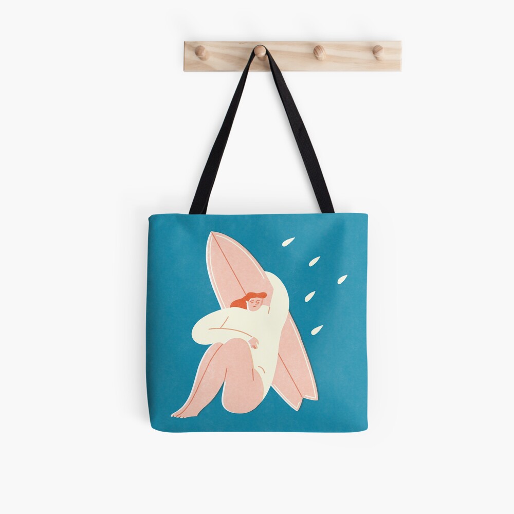 Under the rain Tote Bag