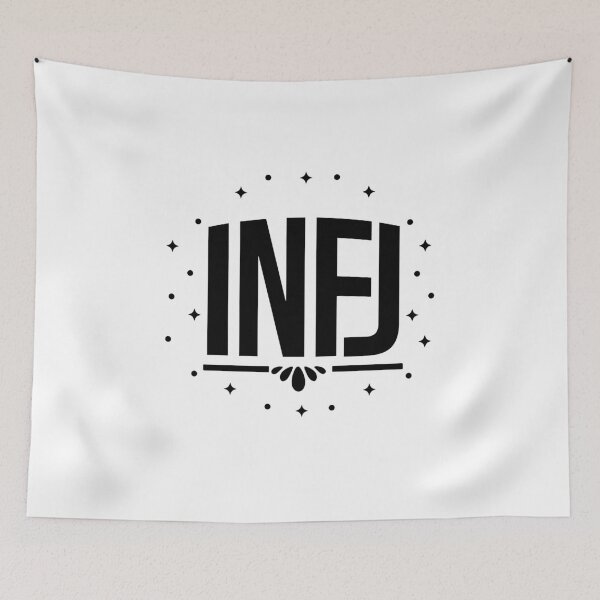 Item preview, INFJ black starry pattern designed and sold by LAST WEEK'S STOLEN AESTHETICS.