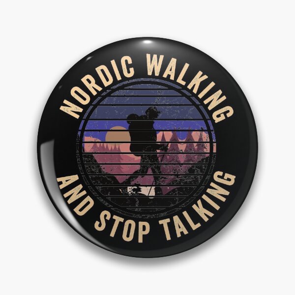 Item preview, Nordic walking and stop talking designed and sold by noahs-shop.