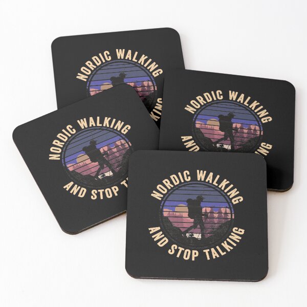 Item preview, Nordic walking and stop talking designed and sold by noahs-shop.