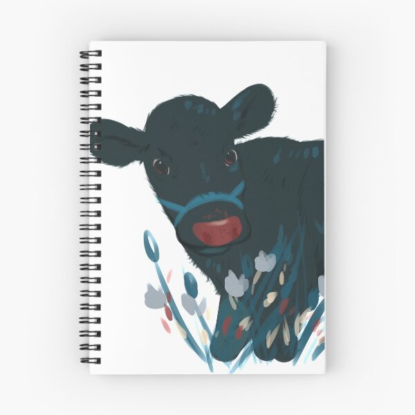 Item preview, a cow in the flowers designed and sold by bunsniff.