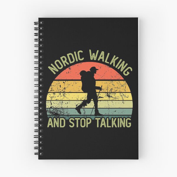 Item preview, Nordic walking and stop talking designed and sold by noahs-shop.