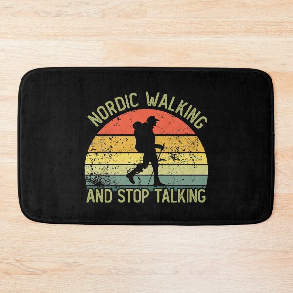 Item preview, Nordic walking and stop talking designed and sold by noahs-shop.