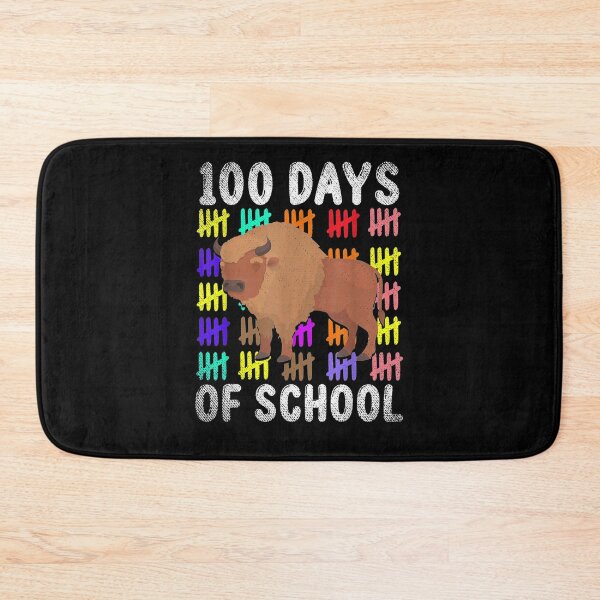 Item preview, Wildlife Animal Buffalo Student Kids Gift 100 Days Of School designed and sold by shirleyfinley.