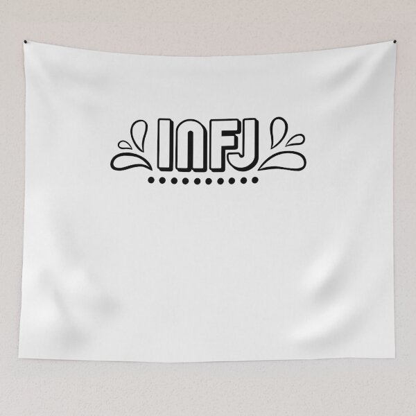Item preview, INFJ black splash pattern designed and sold by LAST WEEK'S STOLEN AESTHETICS.