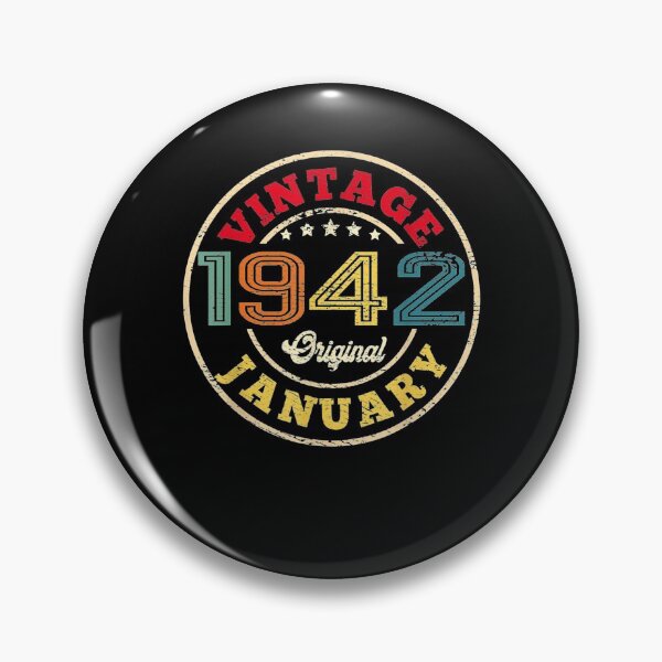 Item preview, Birthday January 1942 Legend 79th Birthday Retro Gift designed and sold by shirleyfinley.