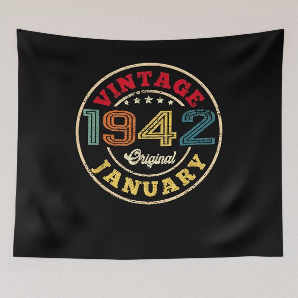 Item preview, Birthday January 1942 Legend 79th Birthday Retro Gift designed and sold by shirleyfinley.