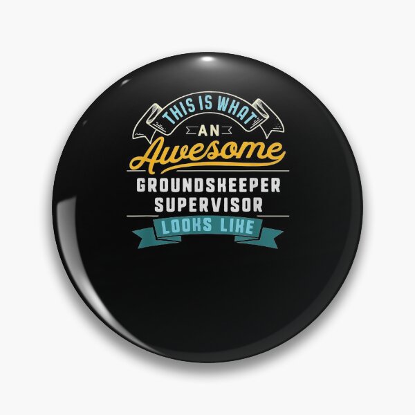 Item preview, Funny Groundskeeper Supervisor Awesome Job Occupation designed and sold by shirleyfinley.