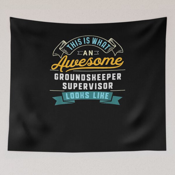 Item preview, Funny Groundskeeper Supervisor Awesome Job Occupation designed and sold by shirleyfinley.