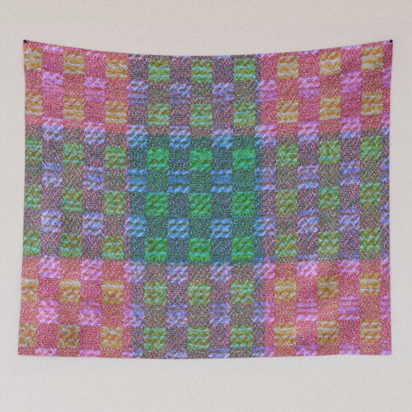 Item preview, Patterns - Pink and Green Plaid Check designed and sold by TheKingdomAttic.