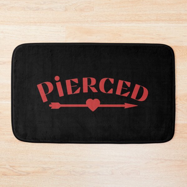 Item preview, Pierced Arrow Heart Piercing Lover Red Solid designed and sold by MixedBagMerch.