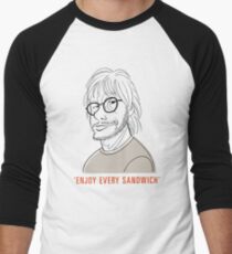Enjoy every sandwich Men's Baseball ¾ T-Shirt