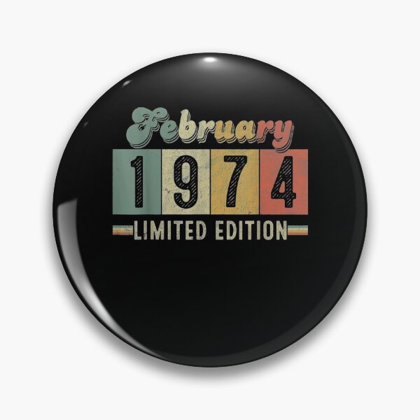 Item preview, Born In February 1974 47th Birthday Gifts For Men Women designed and sold by shirleyfinley.