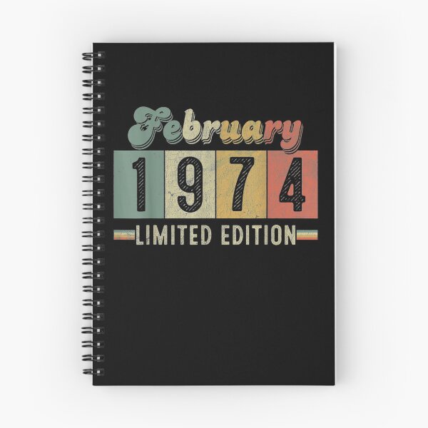 Item preview, Born In February 1974 47th Birthday Gifts For Men Women designed and sold by shirleyfinley.