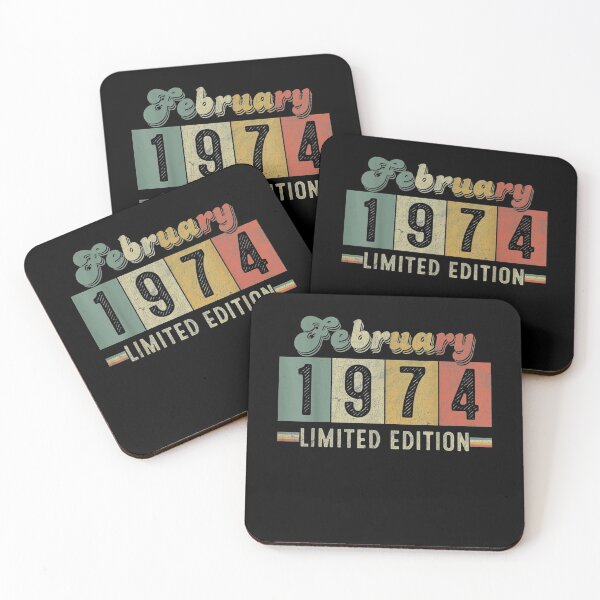 Item preview, Born In February 1974 47th Birthday Gifts For Men Women designed and sold by shirleyfinley.