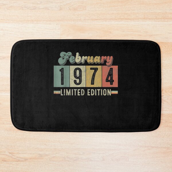Item preview, Born In February 1974 47th Birthday Gifts For Men Women designed and sold by shirleyfinley.