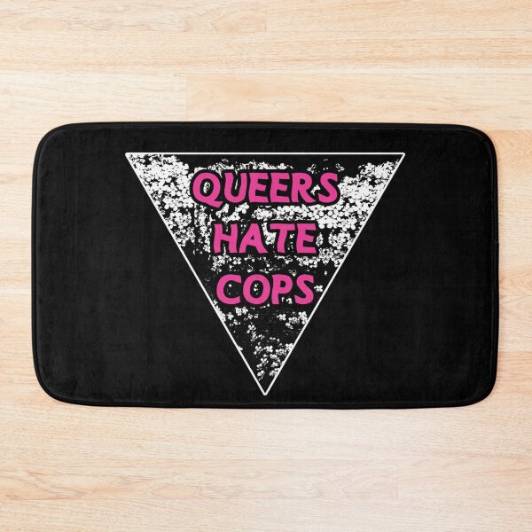 Item preview, queers hate cops triangle | be gay do crimes | acab designed and sold by craftordiy.art.