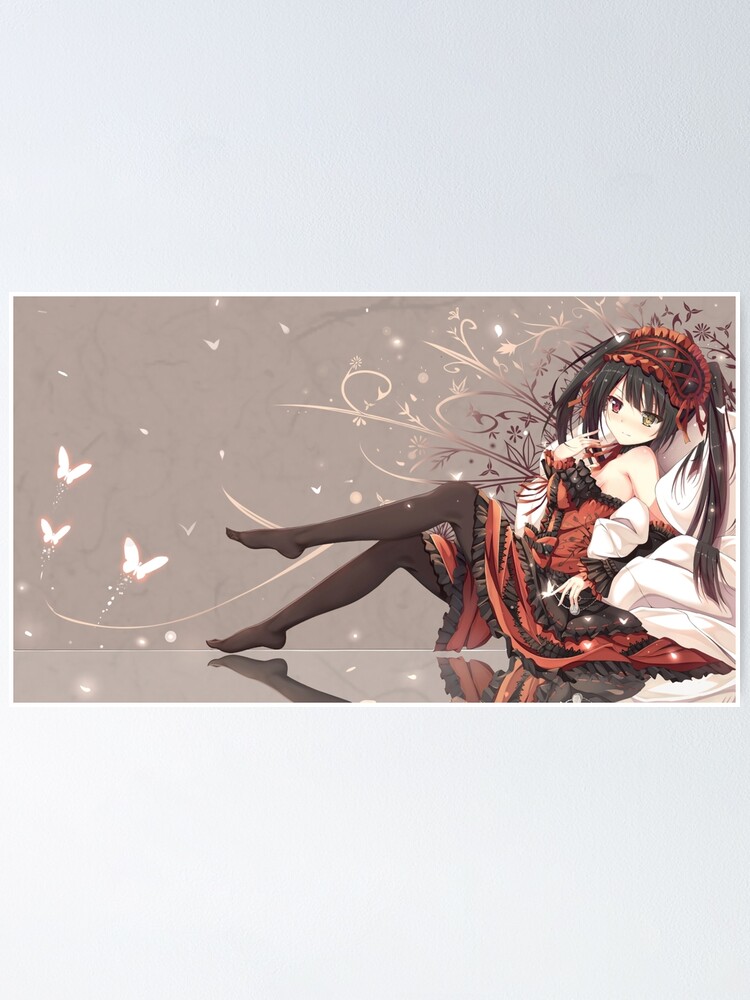 DATE A LIVE Anime Cartoon Characters Canvas Scroll Painting Home