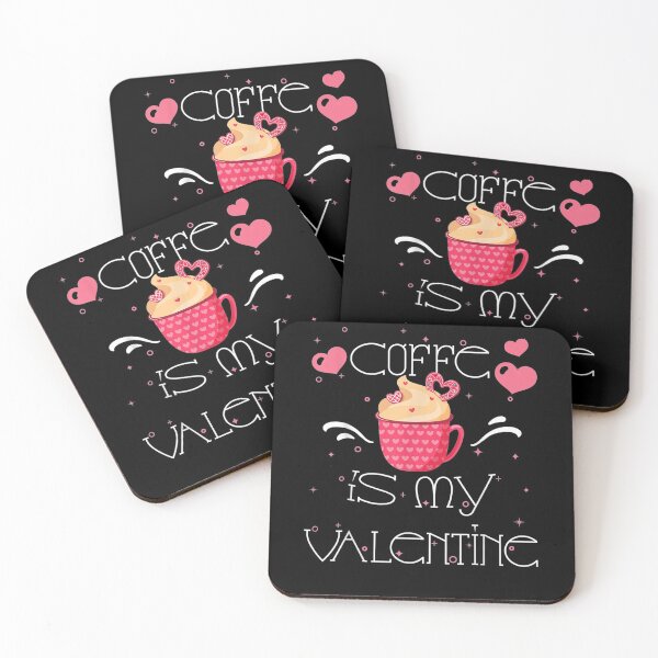 Item preview, Coffee Is My Valentine Coffee Lover Valentine's Day 2021gift designed and sold by shirleyfinley.