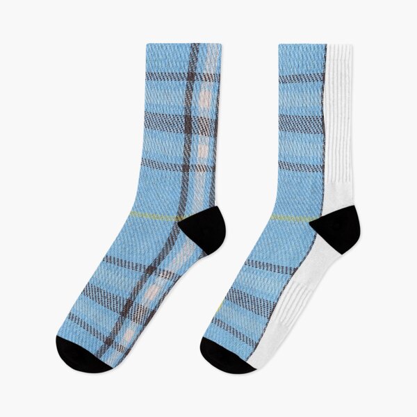 Item preview, Patterns - blue, White and Yellow Plaid Tartan Check designed and sold by TheKingdomAttic.