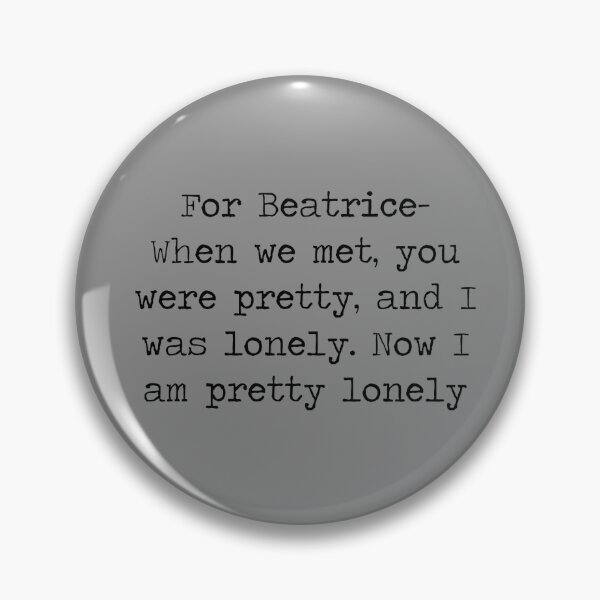 Item preview, Beatrice Dedication- Book 10 designed and sold by H Works.