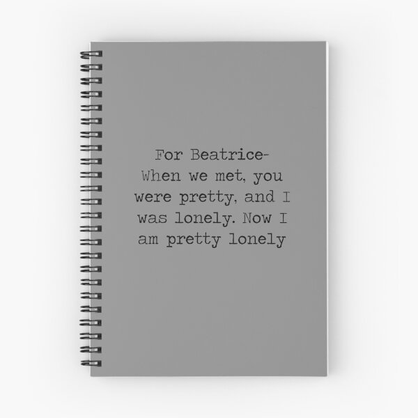 Item preview, Beatrice Dedication- Book 10 designed and sold by H Works.