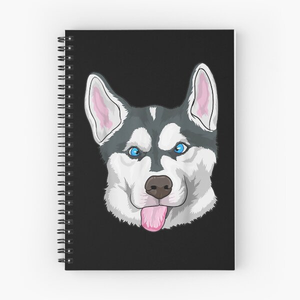 Item preview, Silly Siberian Husky Winter Dog Gift Funny Crazy Husky Puppy designed and sold by shirleyfinley.