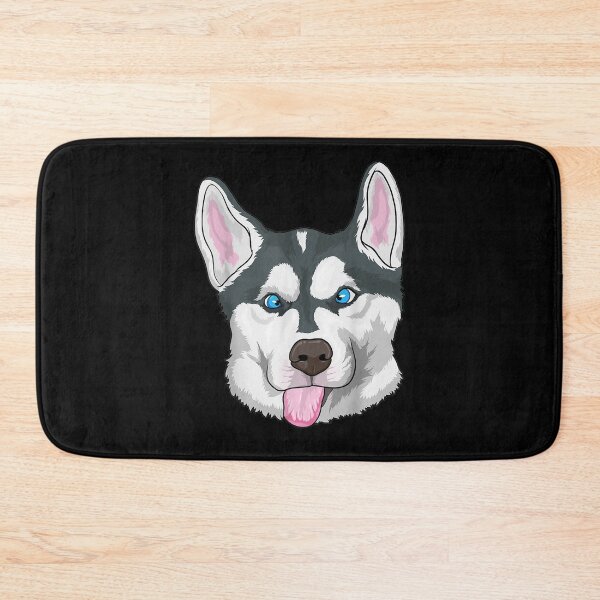 Item preview, Silly Siberian Husky Winter Dog Gift Funny Crazy Husky Puppy designed and sold by shirleyfinley.
