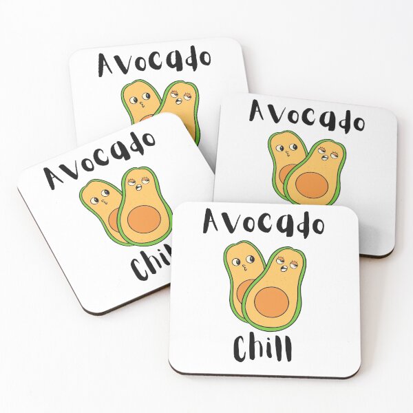 Item preview, Avocado Chill,Cute Valentines, Heart ,Avocado designed and sold by Aissa6900.