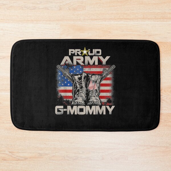 Aperçu de l'œuvre Fier armée G Mommy America Flag Us Military Pride créée et vendue par shirleyfinley.