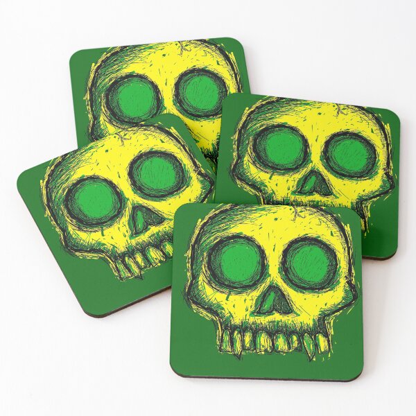 Item preview, Toxic Skull designed and sold by Chibibbs.