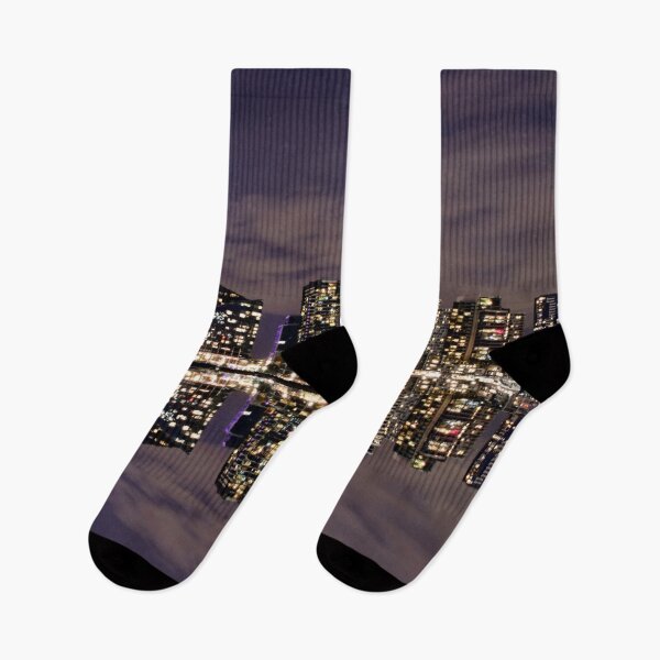 Item preview, Melbourne Cityscape Night Photography designed and sold by Jhaustria.