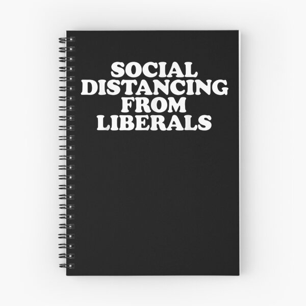 Item preview, Social Distancing From Liberals Funny Republican Gifts designed and sold by shirleyfinley.