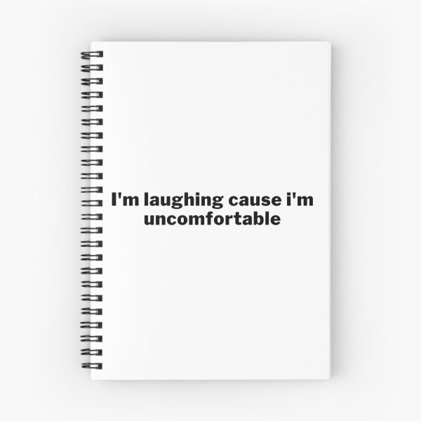 Item preview, I'm laughing cause i'm uncomfortable designed and sold by el000.